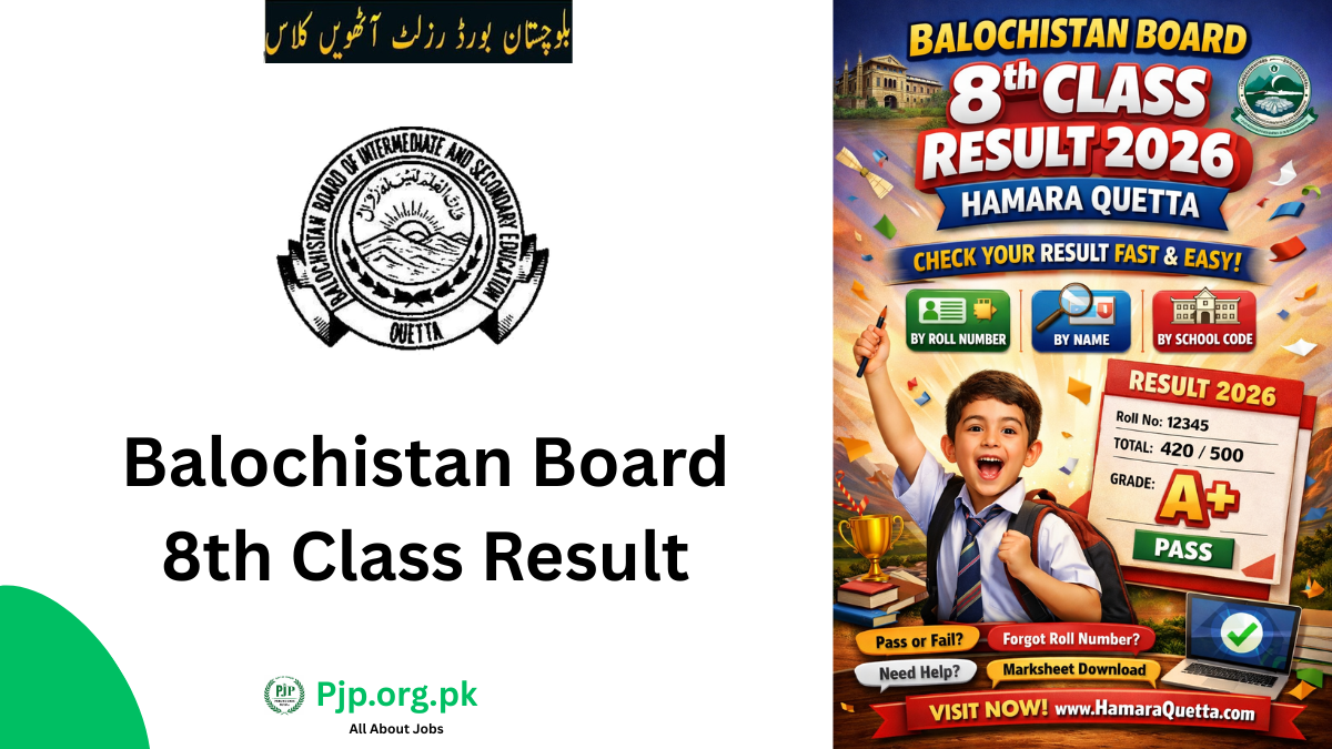 Balochistan Board 8th Class Result
