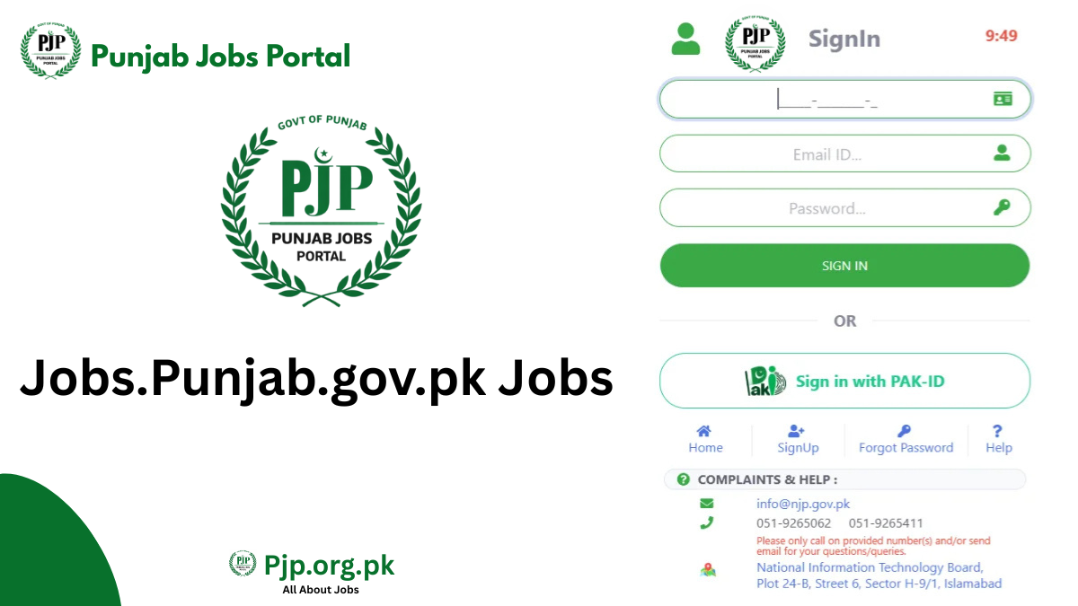 Jobs.Punjab.gov.pk Jobs